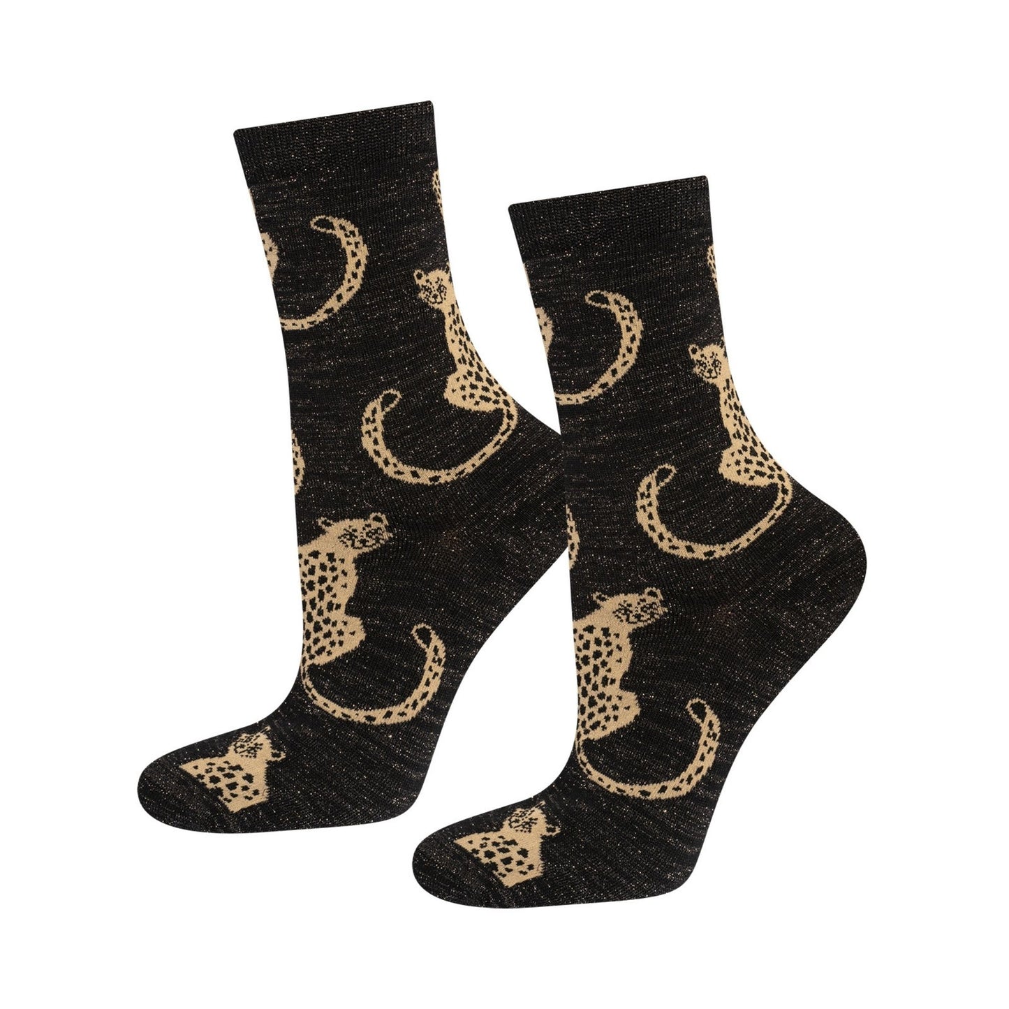 Leopardo rašto SOXO kojinės moterims