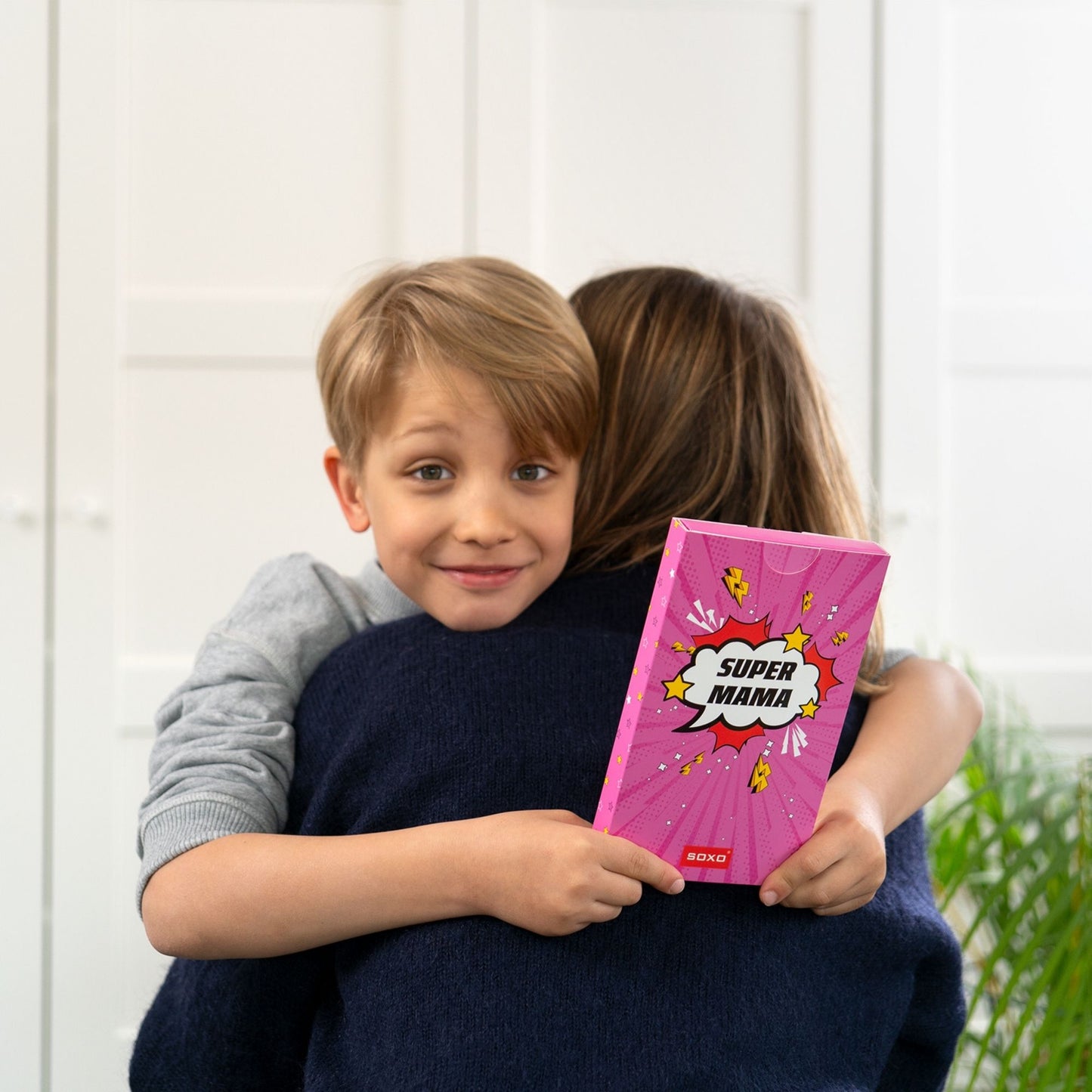 SOXO moteriškos kojinės „Super Mama“ – sau ir dovanai!